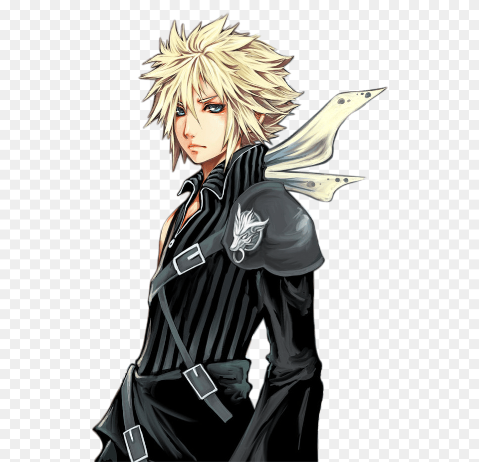 Cloud Final Fantasy Anime Cloud Final Fantasy, Publication, Book, Comics, Adult Free Png