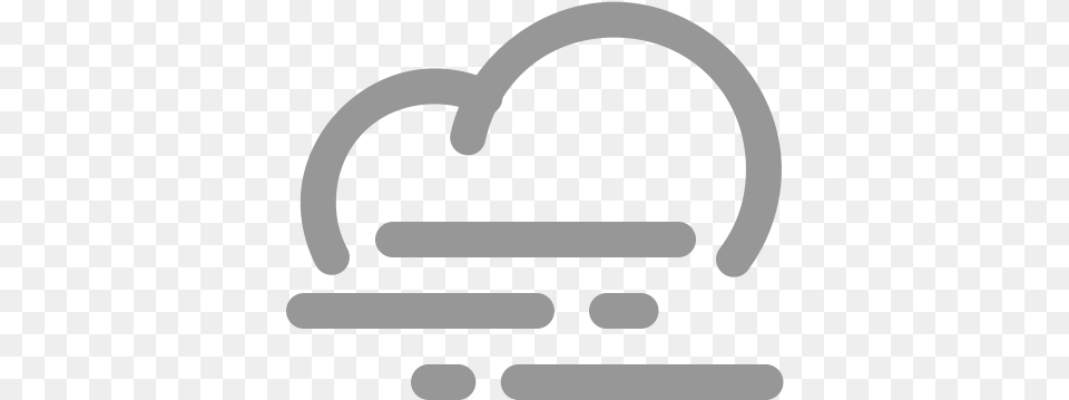 Cloud Foggy Weather Icon Foggy Weather Logo, Stencil, Smoke Pipe Free Png