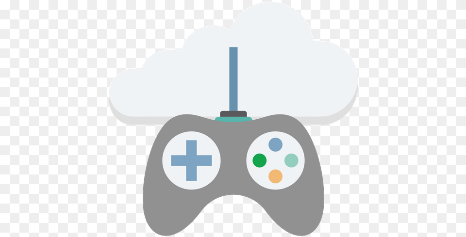 Cloud Gaming Icon Of Flat Style Available In Svg Eps Cloud Gaming Icon, Electronics, First Aid, Joystick Png Image