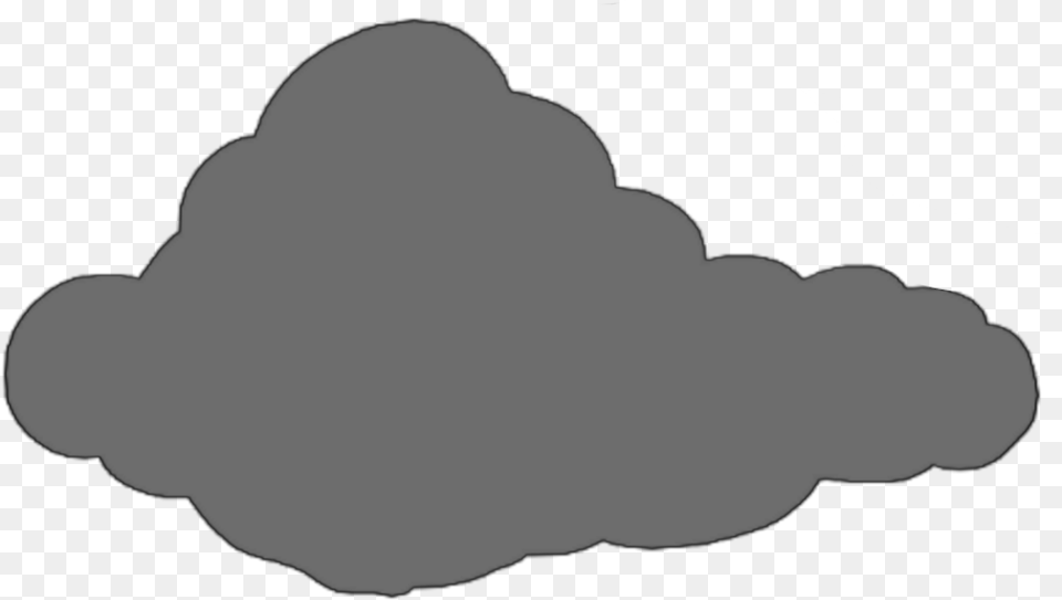 Cloud Grey Gray Dark Sky Weather Remix Shape, Nature, Outdoors, Silhouette, Baby Free Transparent Png