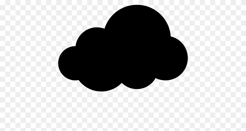 Cloud Icon, Gray Free Transparent Png