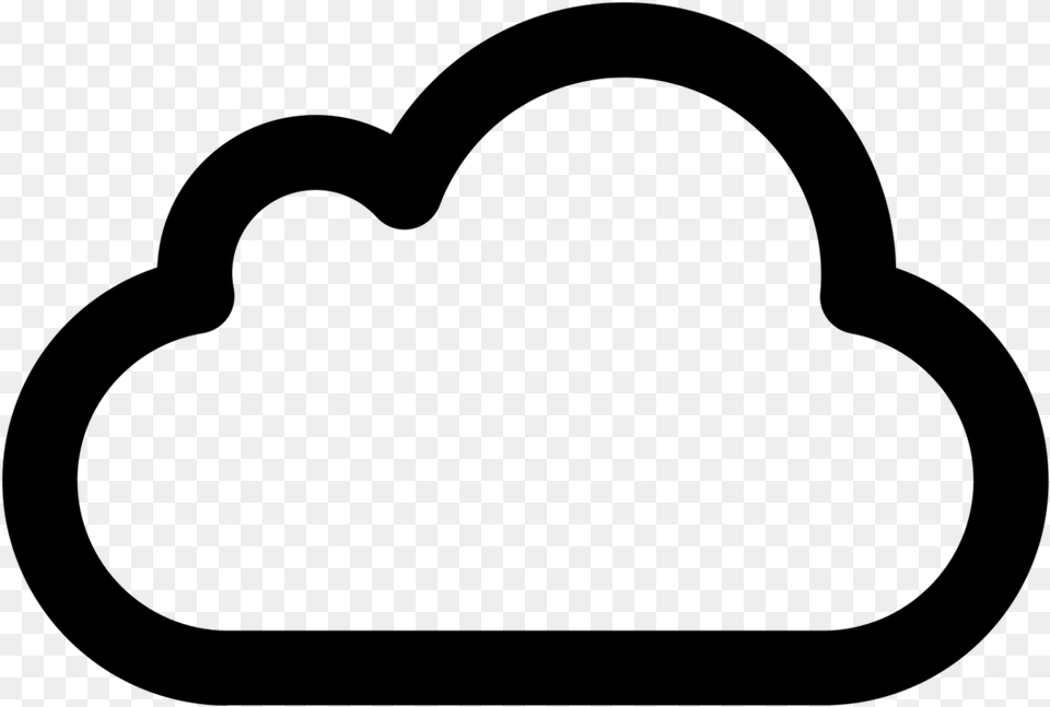 Cloud Icon Cloud Icon Noun Project, Gray Free Png Download