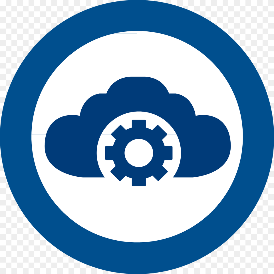 Cloud Icon Dark No Txt White Cloud Managed Services Icon, Machine, Disk, Gear Png