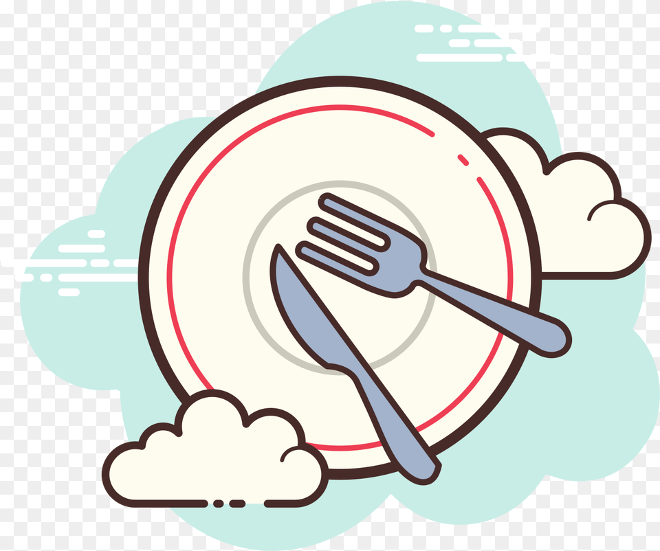 Cloud Icon Icon Kalender, Cutlery, Fork, Food, Meal Free Png Download