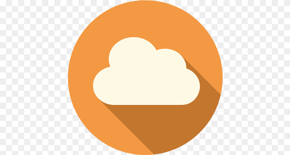 Cloud Icon Long Shadow Media Iconset Pelfusion Cloud Icone, Sky, Outdoors, Nature, Cream Free Transparent Png