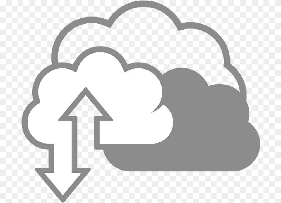 Cloud Icon Olteho Rain Clipart, Stencil, Animal, Bear, Mammal Free Transparent Png