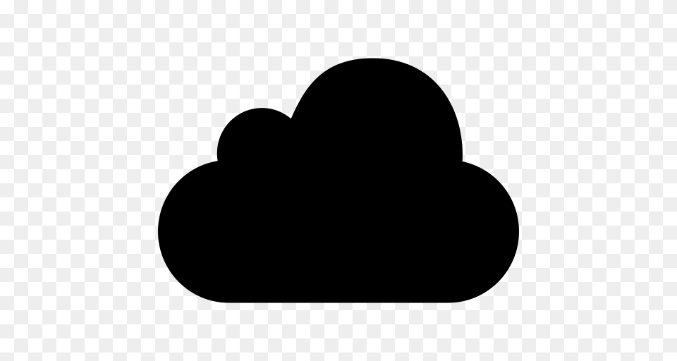 Cloud Information Network Icon With And Vector Format, Gray Png