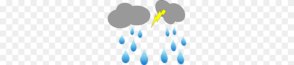 Cloud Lightning And Rain Clipart, Droplet, Lighting, Triangle, Outdoors Free Png Download