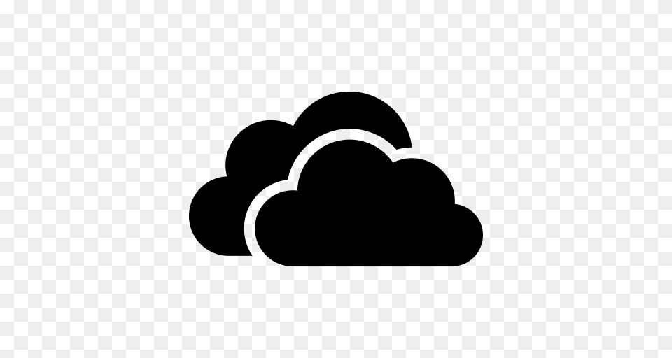 Cloud Microsoft Onedrive Icon, Gray Free Transparent Png