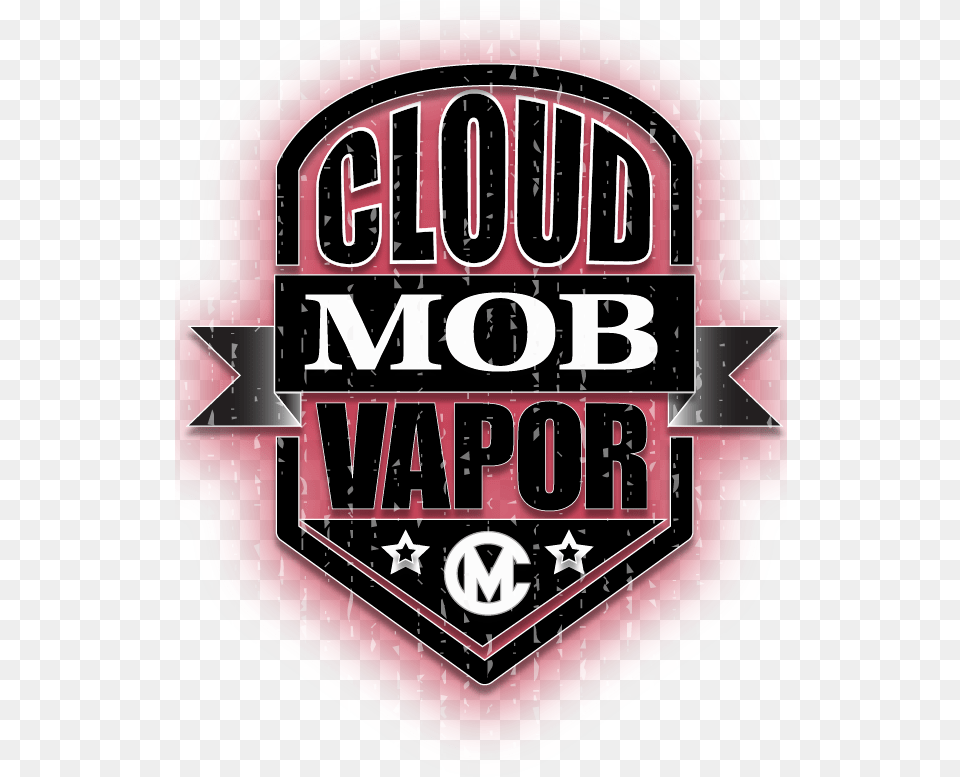 Cloud Mob Vapor Graphic Design, Badge, Logo, Symbol Free Transparent Png
