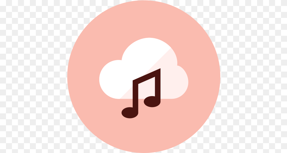 Cloud Music Icon Of Kameleon Red Music Icon, Face, Head, Person, Disk Free Transparent Png