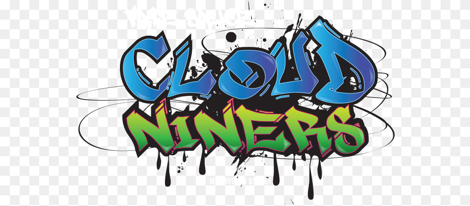 Cloud Niners Best Malaysian E Graphic Design, Art, Graffiti, Text Png