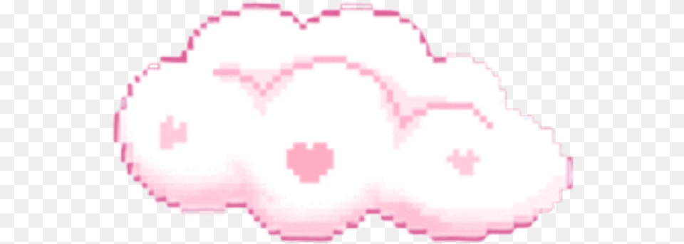 Cloud Nube Pink Rosa Kawaii Cute Pixel Kawaii Cloud Pixel, First Aid, Flower, Nature, Outdoors Free Transparent Png