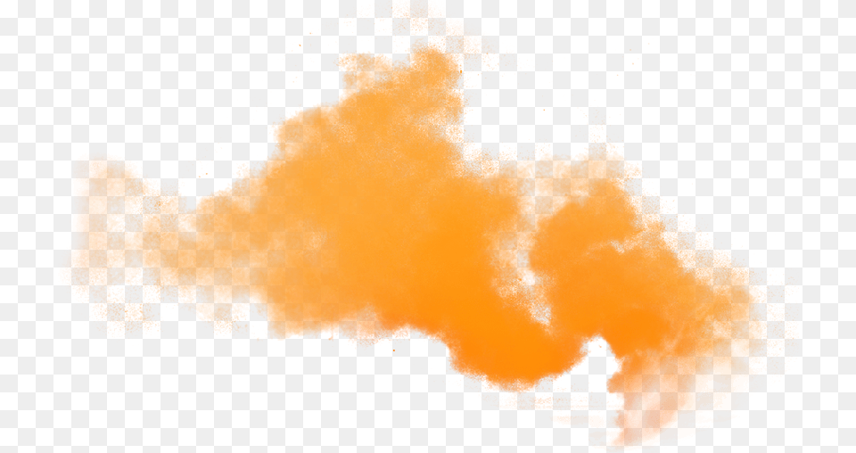 Cloud Orange Fog Spray Spraypaint Orangeclouds Transparent Orange Clouds, Mountain, Nature, Outdoors, Volcano Free Png Download