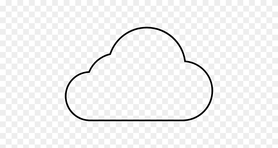 Cloud Outline Library Icon, Clothing, Hat, Silhouette, Smoke Pipe Free Transparent Png