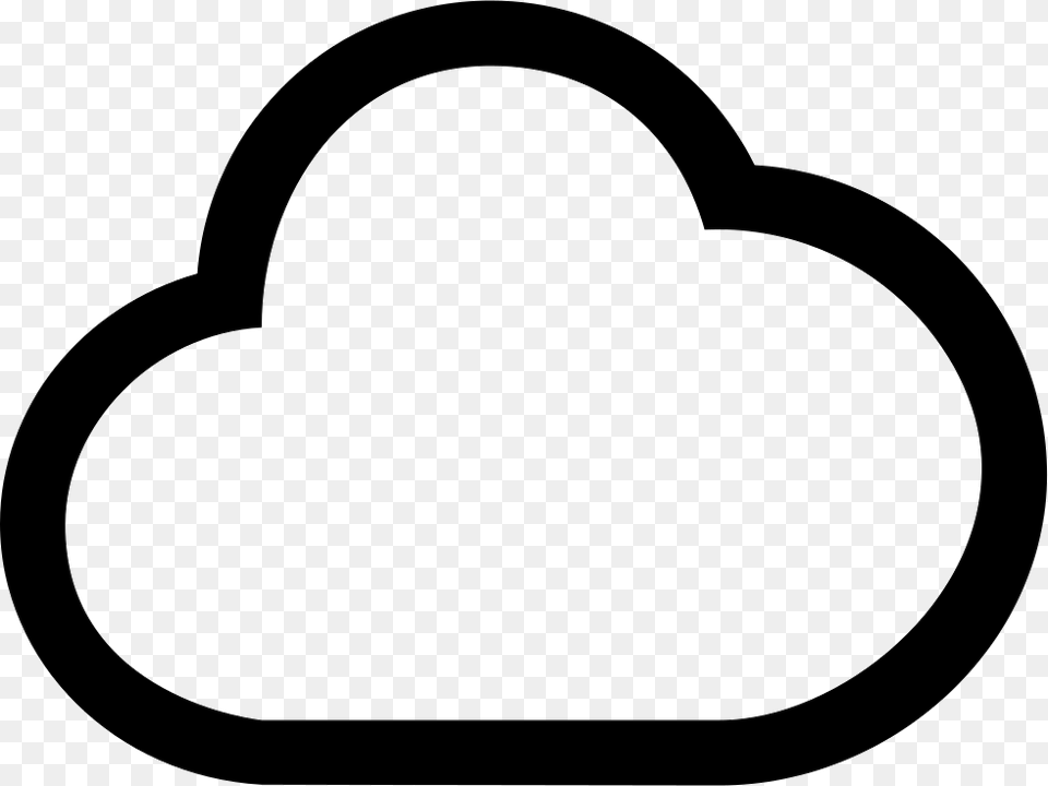 Cloud Outlined Shape Icon Free Download, Clothing, Hat Png Image