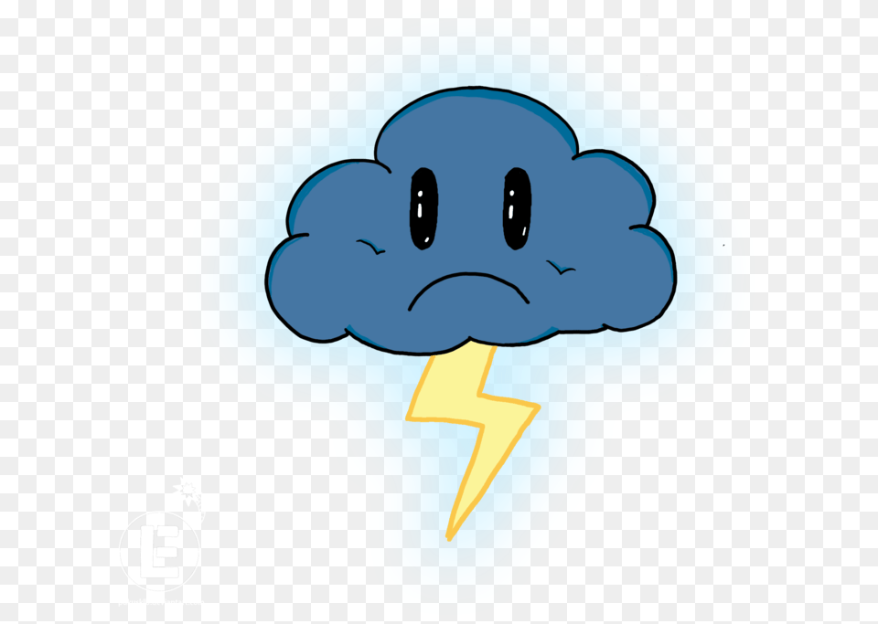 Cloud Pencil And In Color Cute Thunderstorm Clipart, Body Part, Hand, Person, Baby Free Png