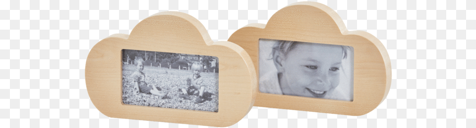 Cloud Photo Frame, Art, Collage, Baby, Person Png Image