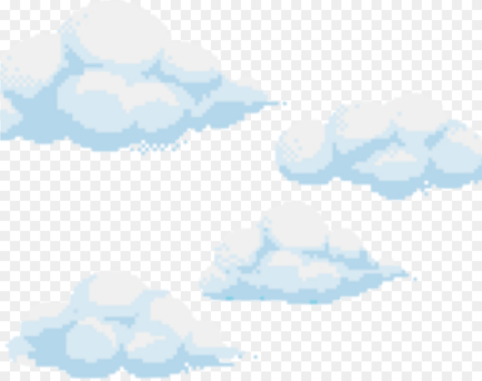 Cloud Pixel Art Transparent Wilbur Soot Icons Aesthetic, Cumulus, Nature, Outdoors, Sky Png