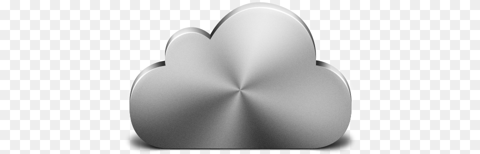 Cloud Plain Silver Icon Silver Cloud Icon, Symbol Free Transparent Png