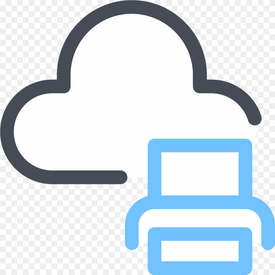 Cloud Print Icon, Bulldozer, Machine Png