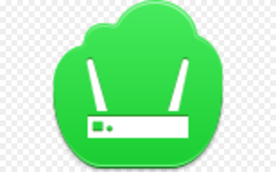 Cloud Router Icon, Green, Light, First Aid, Electronics Free Png