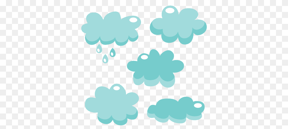 Cloud Set Cutting For Scrapbooking Cute, Pattern, Art, Floral Design, Graphics Png
