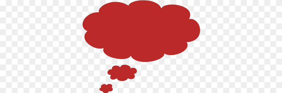 Cloud Shaped Thought Bubble Red Thought Bubble Happy Thursday Morning Orange, Flower, Plant, Berry, Food Png Image