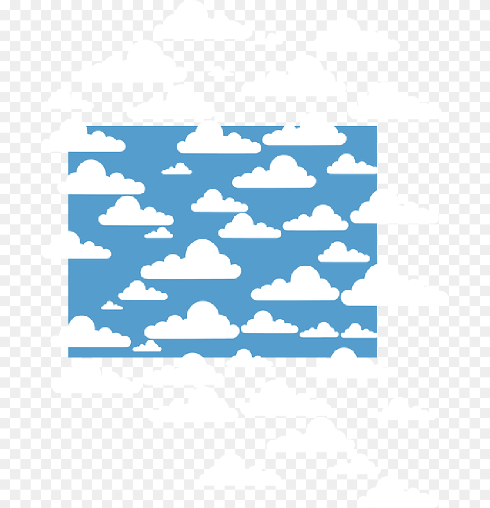 Cloud Simple Cartoon Clouds Weather Clue, Cumulus, Nature, Outdoors, Sky Free Transparent Png
