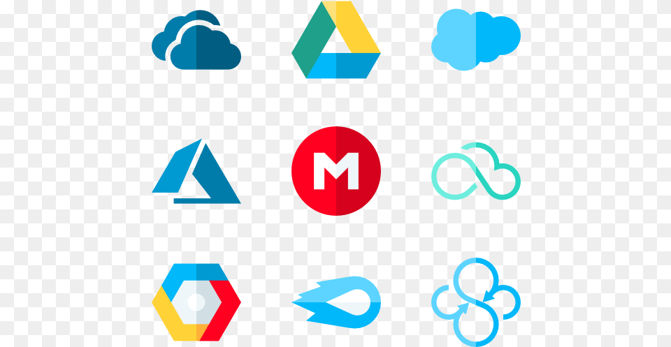 Cloud Storage Logo Cloud Storage Logos, Triangle Free Transparent Png