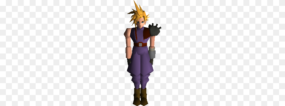 Cloud Strife, Clothing, Costume, Person, Baby Png