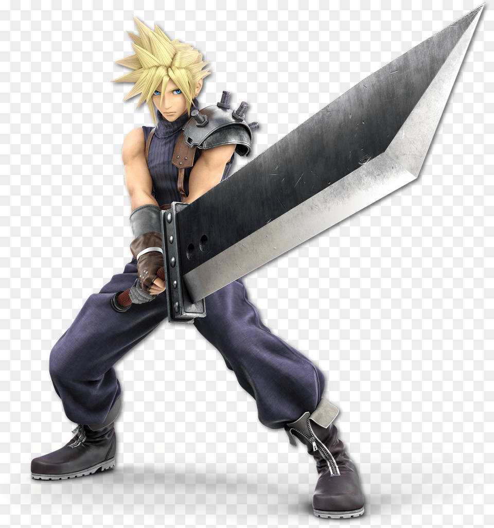 Cloud Strife, Book, Comics, Publication, Person Free Transparent Png