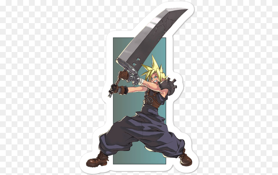 Cloud Strife Cloud Final Fantasy Dibujo, Book, Comics, Publication, Adult Png Image