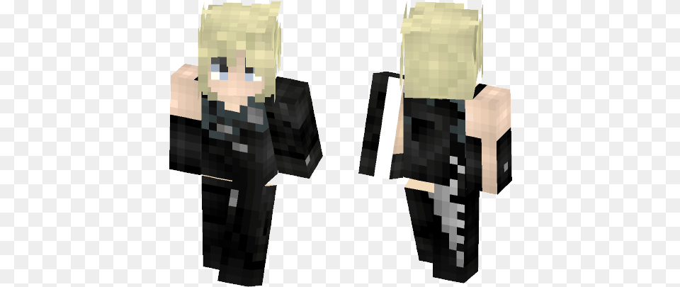 Cloud Strife Ffviiac Minecraft Skin For Cat Noir Minecraft Skin, Adult, Male, Man, Person Free Png Download