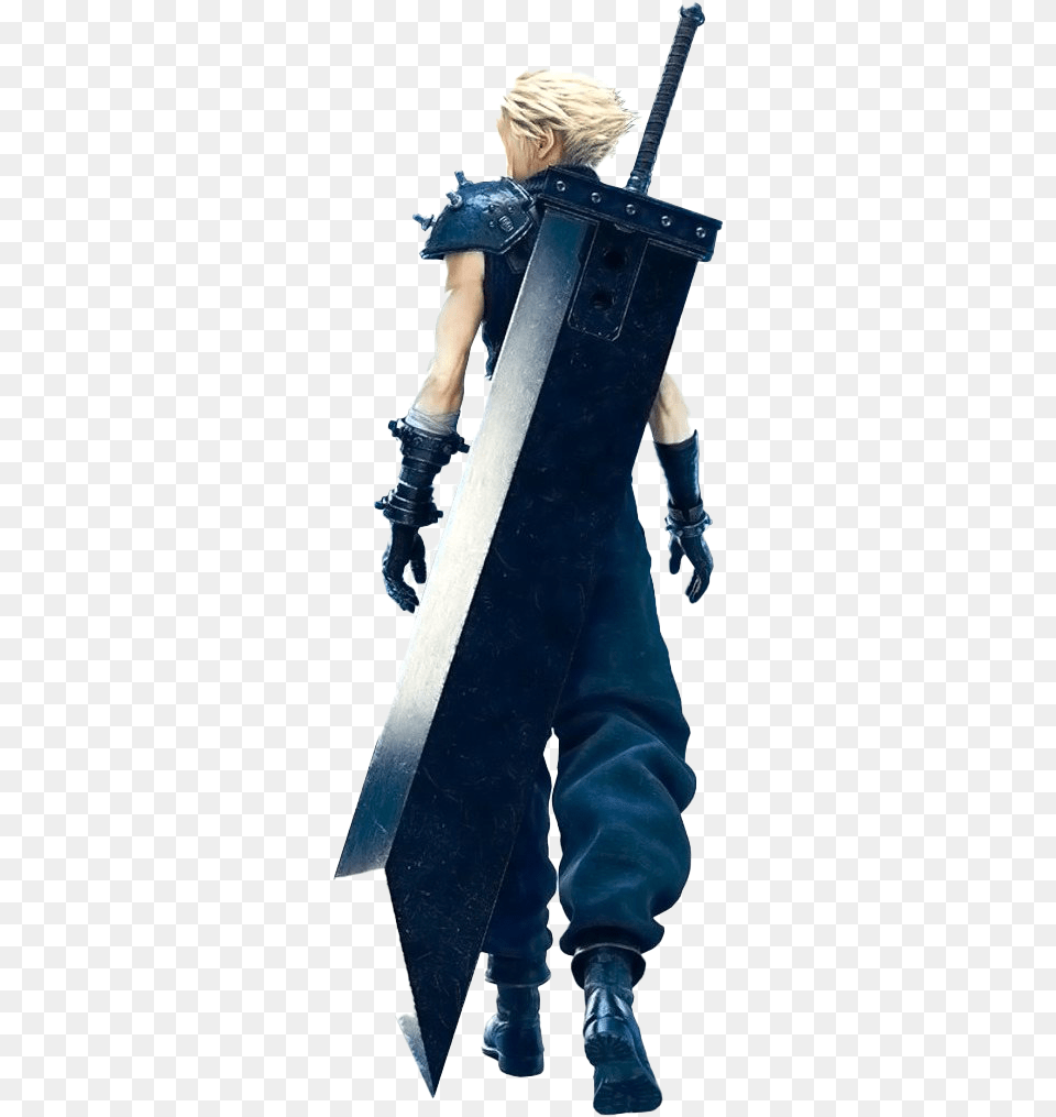 Cloud Strife File, Weapon, Sword, Clothing, Costume Free Png Download