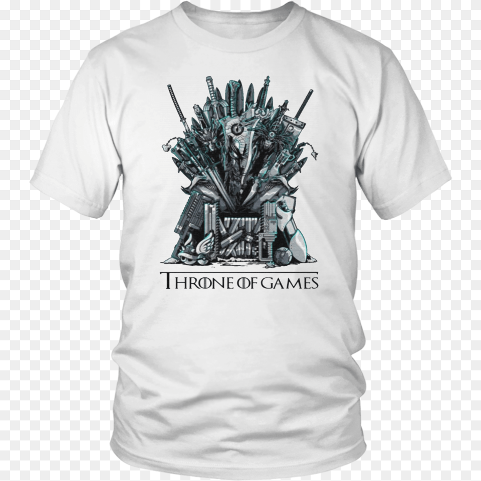 Cloud Strife Final Fantasy Kingdom Hearts Sora Thrones Independence Day T Shirt Design, Clothing, T-shirt Free Transparent Png