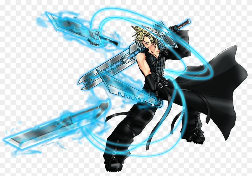 Cloud Strife Image Arts, Art, Book, Comics, Publication Png