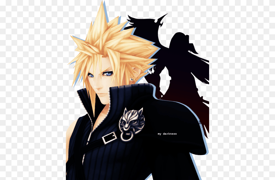 Cloud Strife Kh, Publication, Book, Comics, Manga Png Image