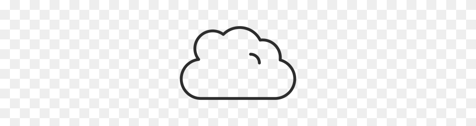 Cloud Stroke Icon Free Png Download