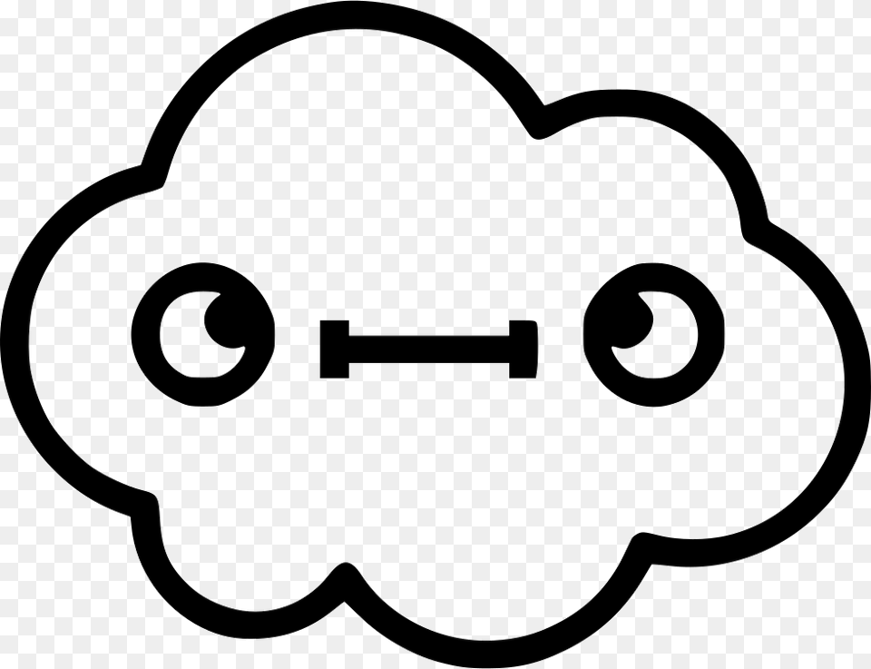 Cloud Stupid Weird Icon Free Download, Stencil, Smoke Pipe Png Image