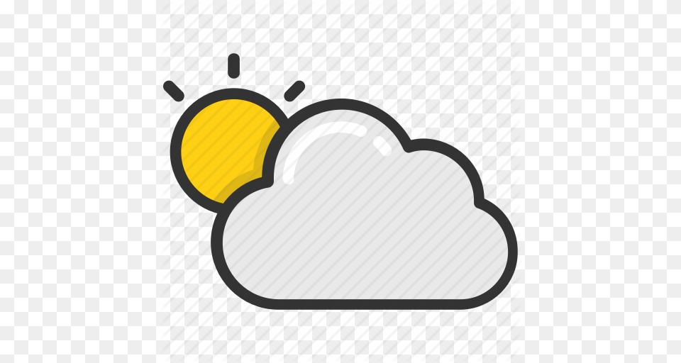 Cloud Sun Sun Beam Sunny Cloud Weather Icon Free Transparent Png