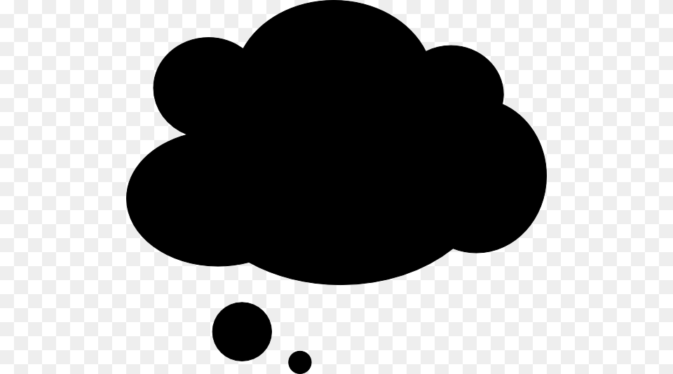 Cloud Svg Clip Arts Cartoon Black Cloud, Silhouette, Stencil Free Png Download