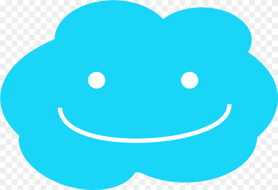 Cloud Transparent Smiley Clouds Clipart, Animal, Elephant, Mammal, Wildlife Png Image