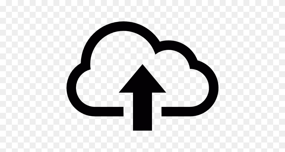 Cloud Upload, Stencil, Symbol Png