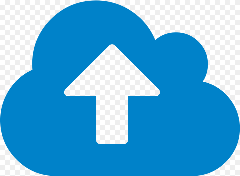Cloud Upload Icon Transparent Icon Upload Icon, Symbol, Cross, Sign Free Png