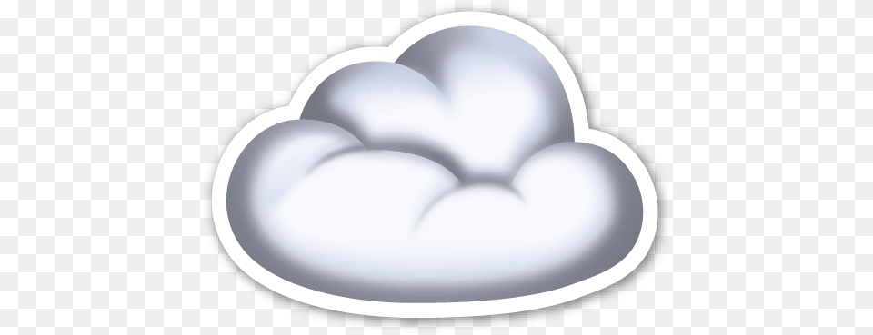 Cloud Wallpaper Emojis Emoticonos Y Pegatinas Emoji Cloud Transparent, Cream, Dessert, Food, Icing Free Png