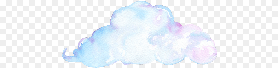 Cloud Watercolor Ftestickers Freetoedit Facebook, Nature, Outdoors, Weather, Foam Png Image