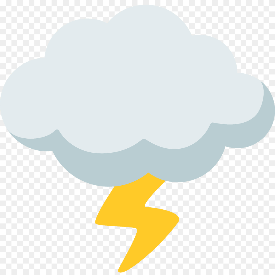 Cloud With Lightning Emoji Clipart, Logo, Light Free Png Download