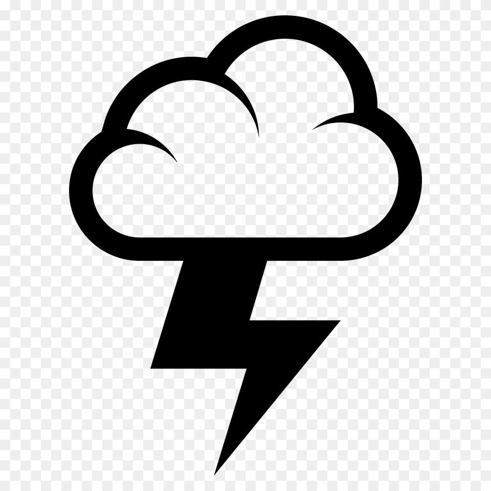 Cloud With Lightning Emoji Clipart, Body Part, Hand, Person, Fist Free Png Download