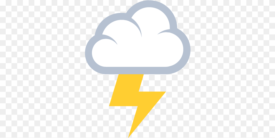 Cloud With Lightning Emoji For Facebook Clip Art, Light, Logo, Text, Nature Png Image